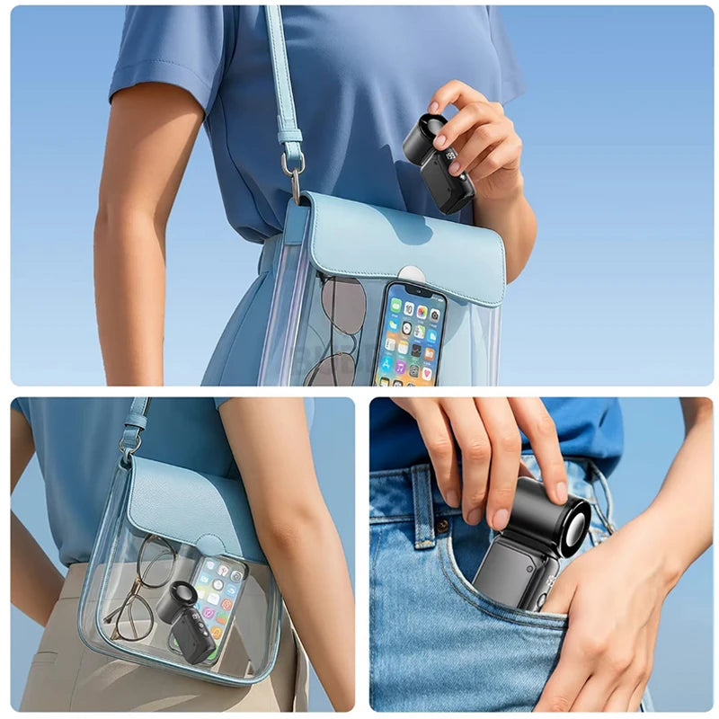 Mini handheld fan