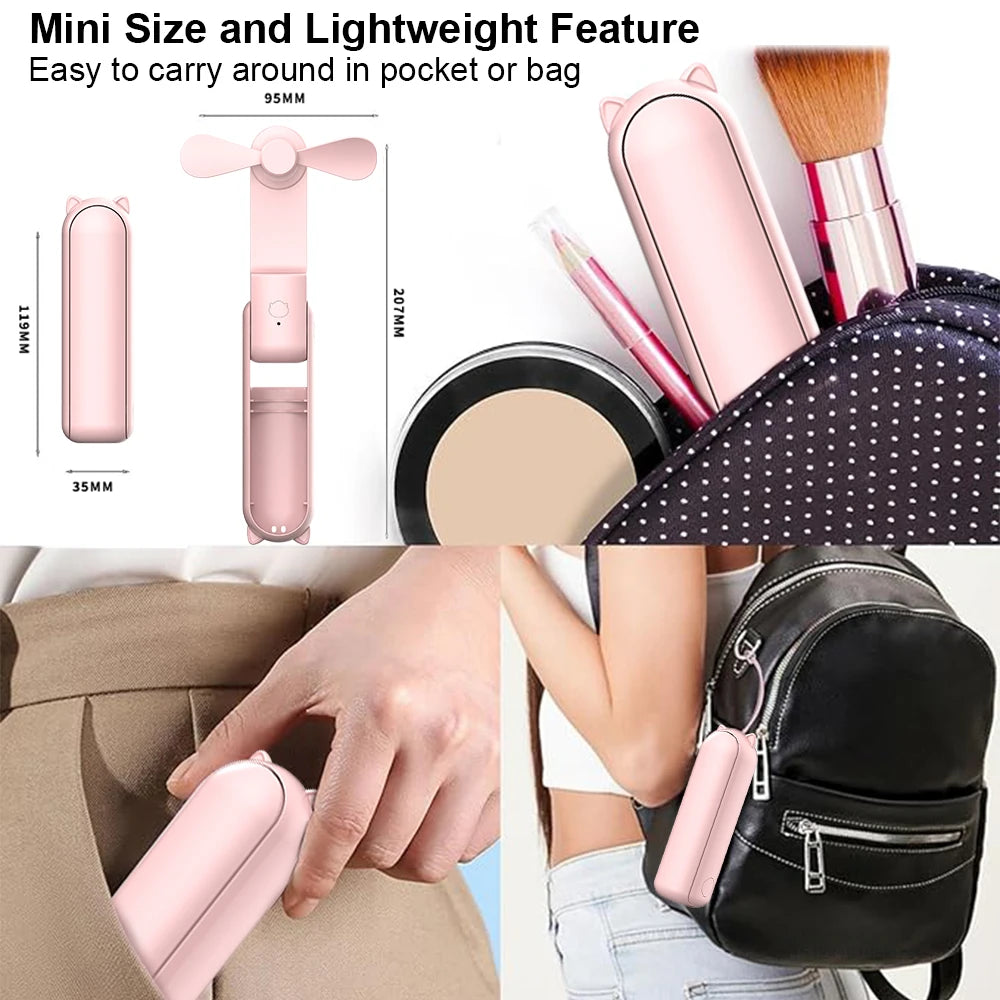 Portable cooling fan