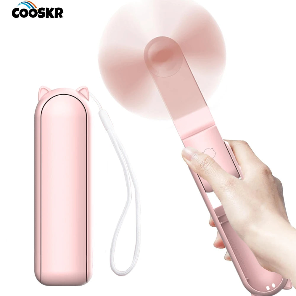 Portable cooling fan
