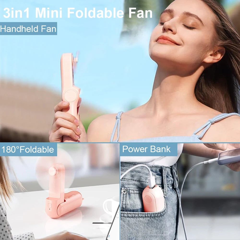 Portable cooling fan