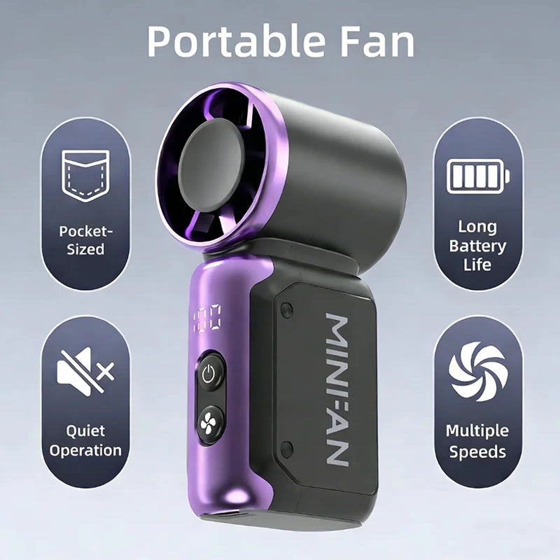 Mini handheld fan